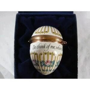 Enamel Box, Halcyon Days, Egg,  Snuff Box, Pill Box, Jewelry‎ box,